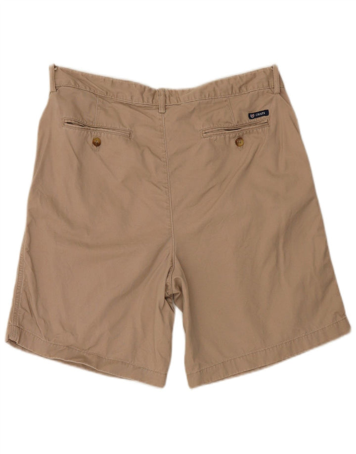Chaps Short Chino Pegged Homme W34 Grand Coton Beige