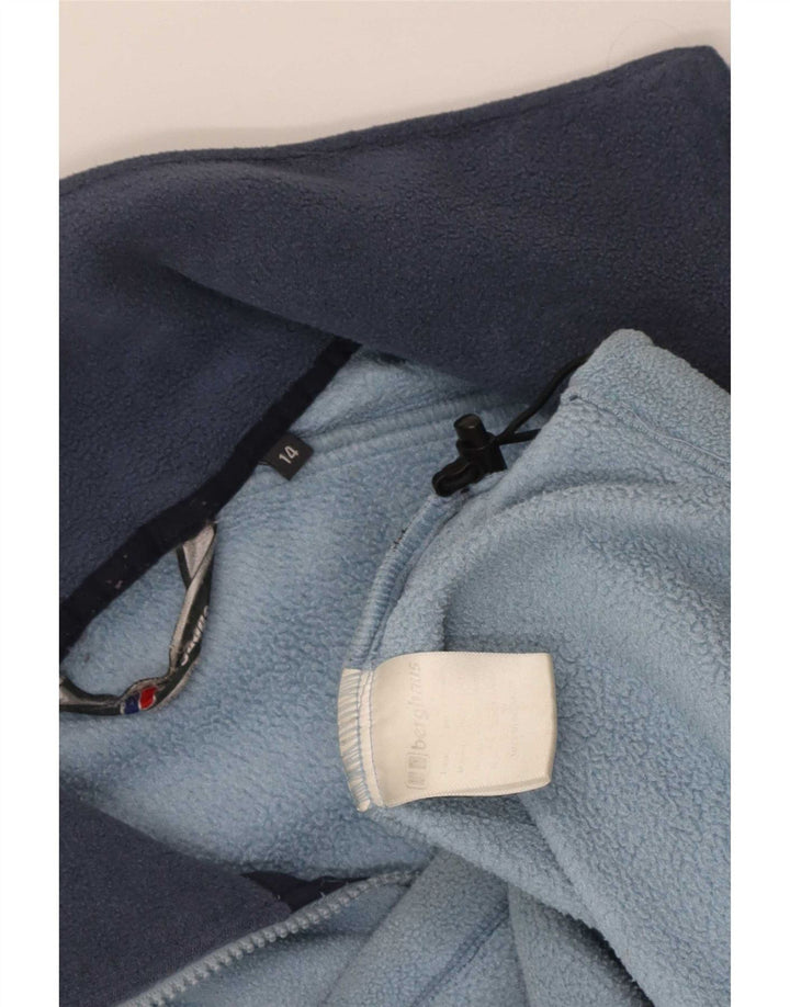 Berghaus Veste polaire surdimensionnée pour femme UK 14 Large Bleu Polyester