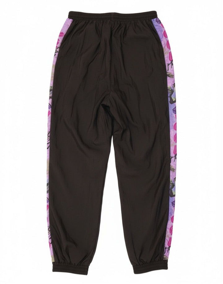 Rodeo Pantalon De Survêtement Femme Joggers IT 46 Large Noir Colourblock