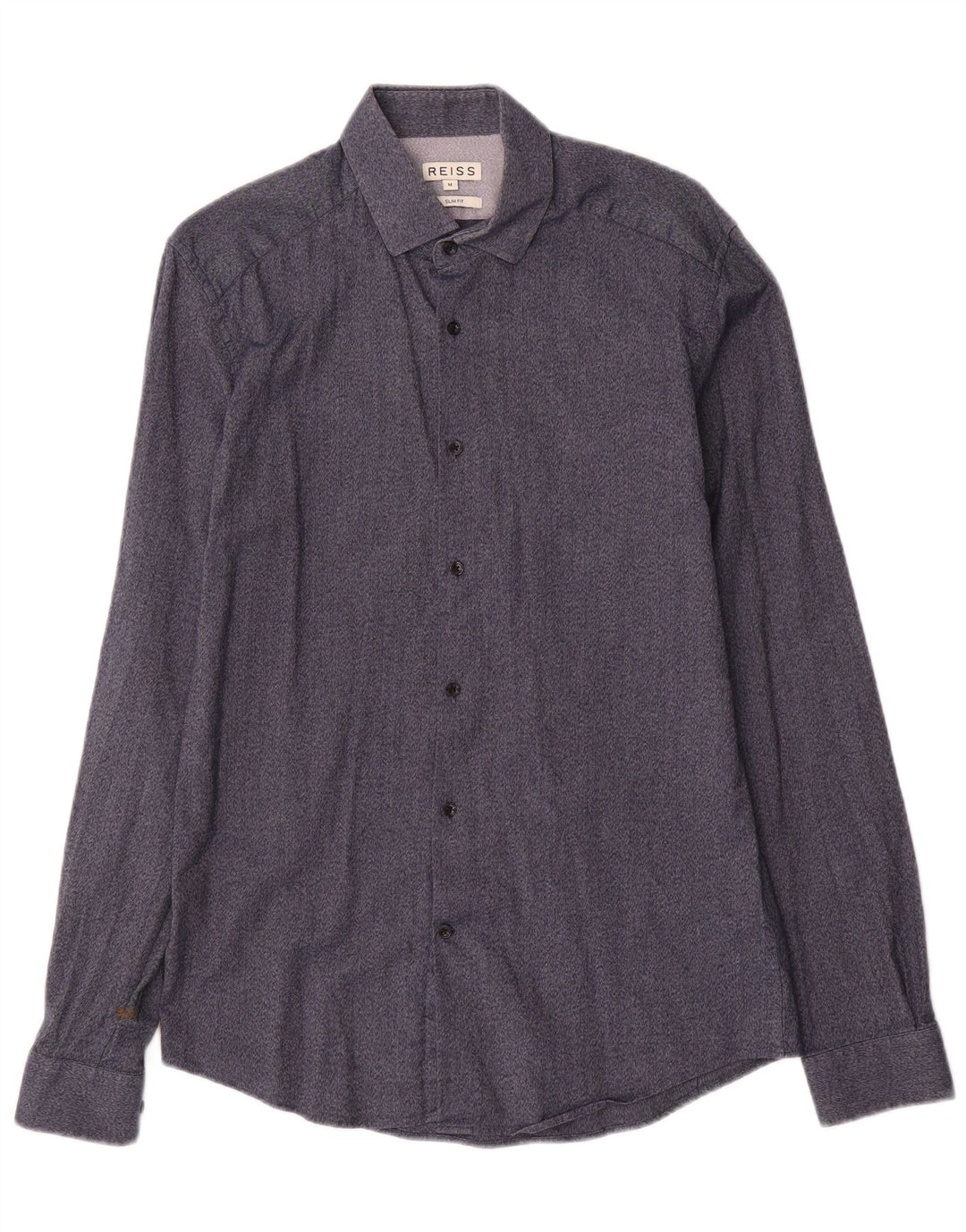 Reiss Chemise Slim Fit Homme Bleu Marine Moyen Coton