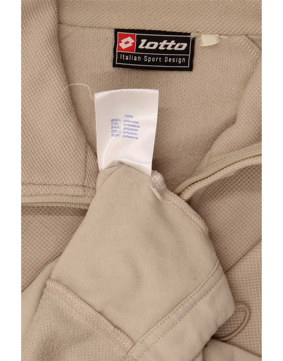 Lotto Veste de survêtement pour homme UK 42/44 XL Beige Polyester
