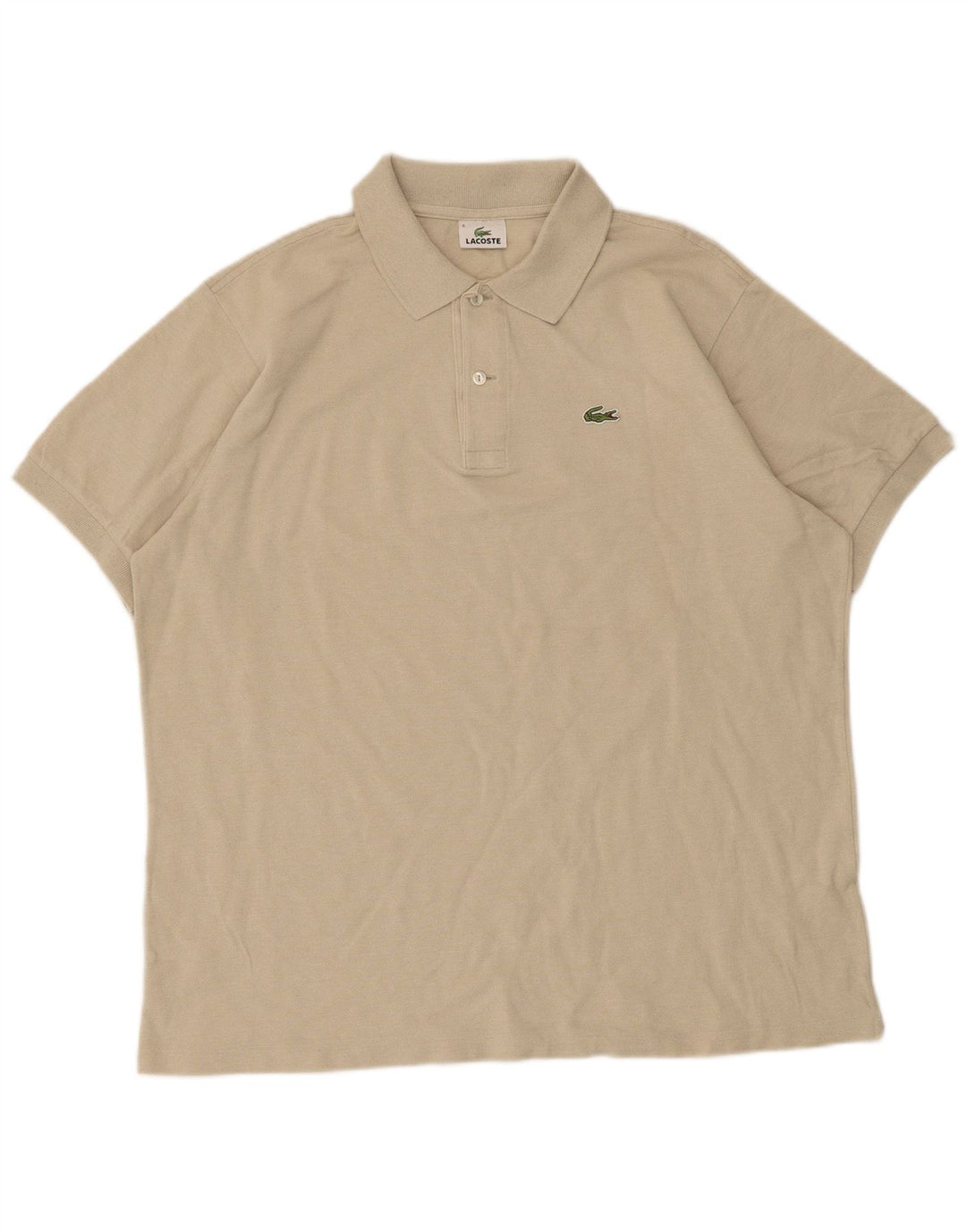 Lacoste Polo Homme Taille 6 XL Beige