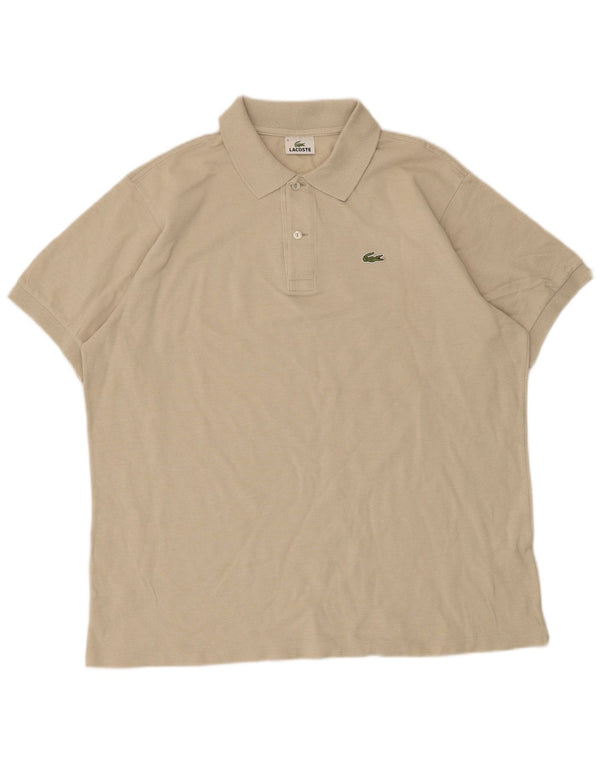 Lacoste Polo Homme Taille 6 XL Beige