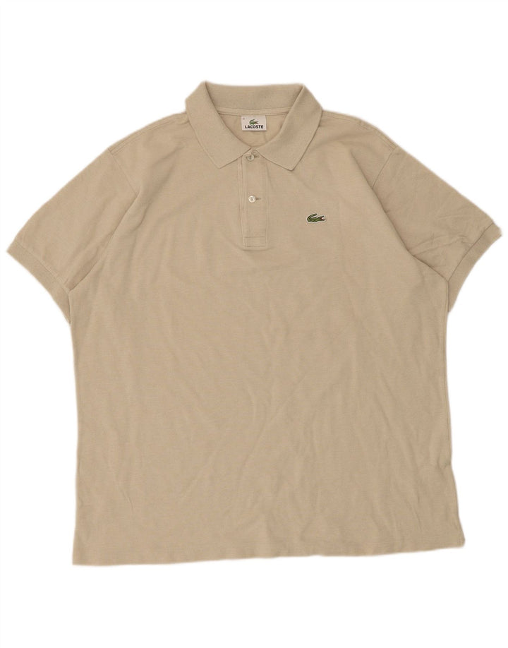 Lacoste Polo Homme Taille 6 XL Beige