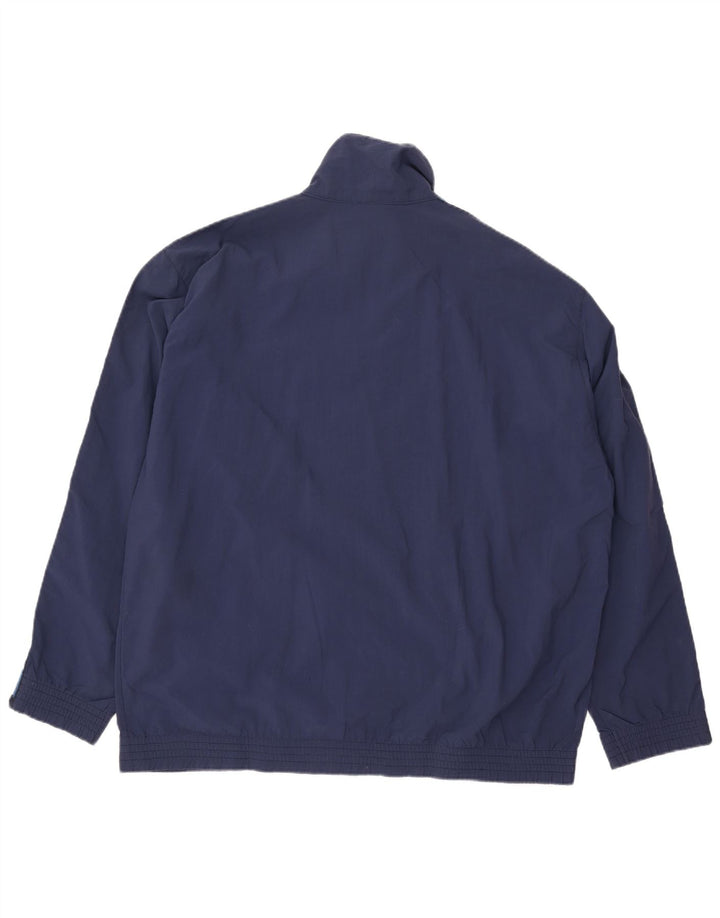 Asics Veste de Survêtement Graphique Homme IT 44 XL Bleu Marine