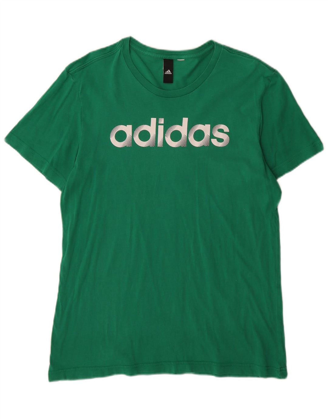 Adidas T-Shirt Graphique Homme Vert Moyen