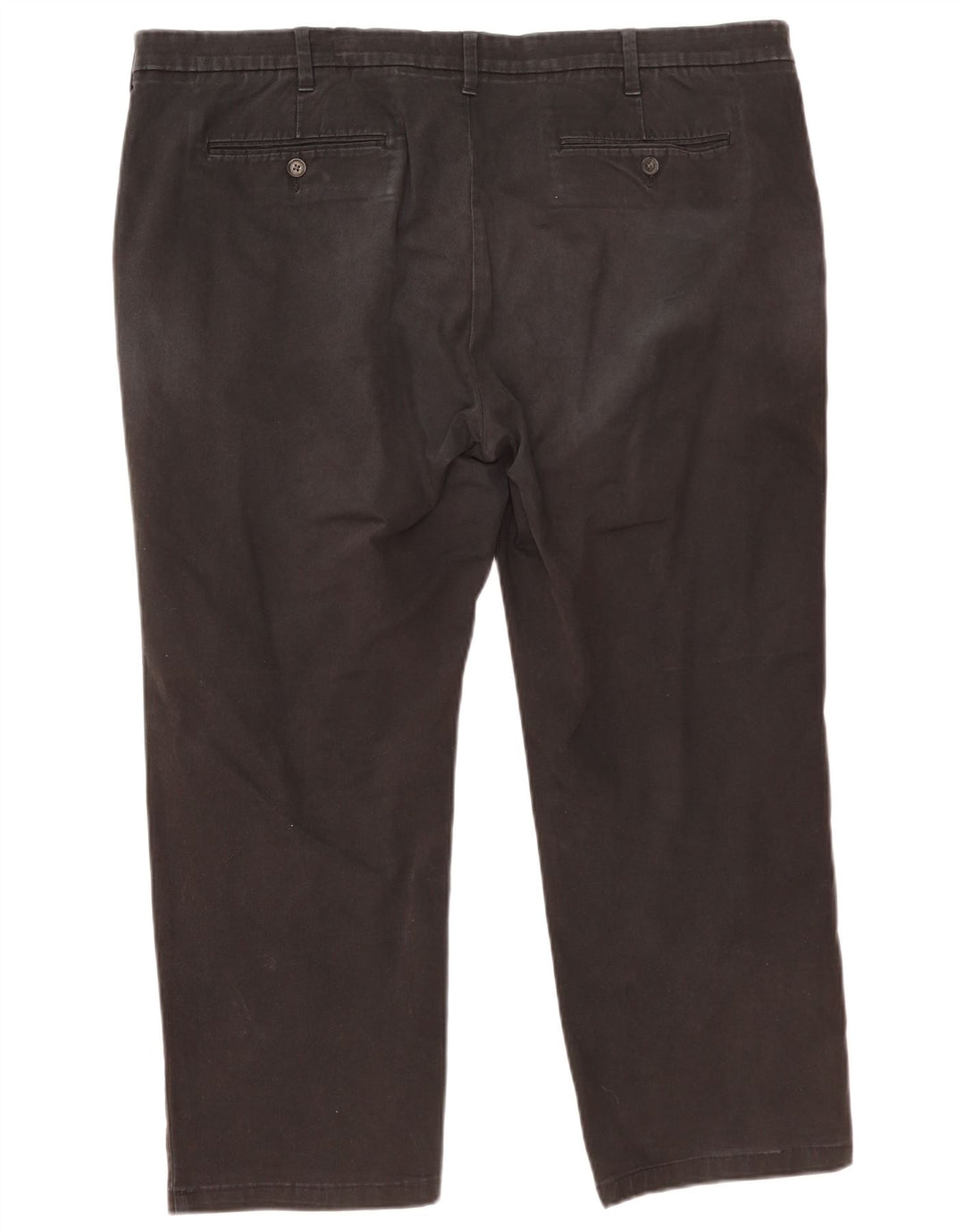 Marks & Spencer Pantalon court coupe classique pour homme W44 L25 Coton noir
