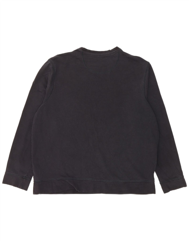 Marks & Spencer Sweat-shirt pour homme en coton noir 2XL
