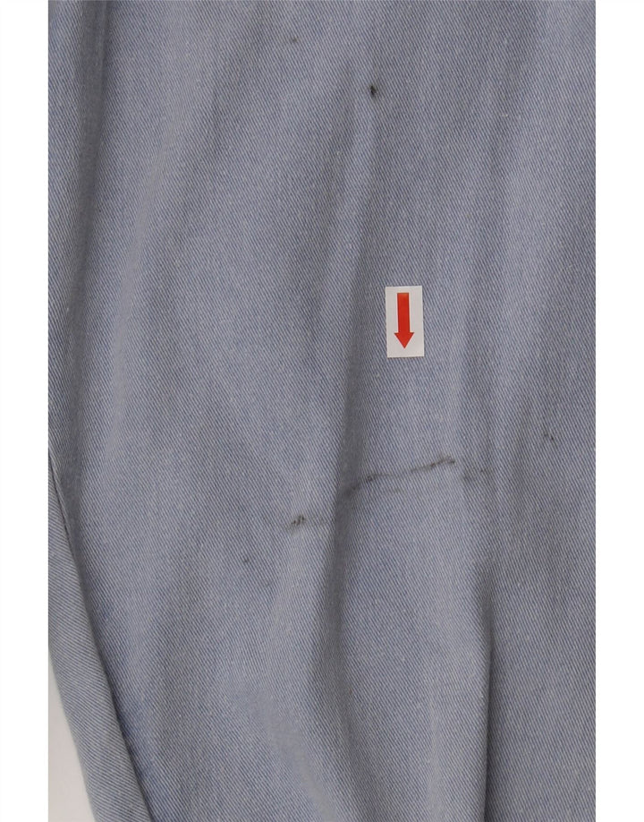 VINTAGE Mens Shirt Large Blue Vintage Vintage and Second-Hand Vintage from Messina Hembry 