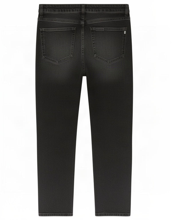 Zara Jean fuselé taille haute pour femme EU 38 Small W28 L27 Noir