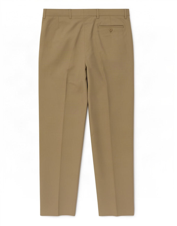 Marks & Spencer Pantalon de costume pour homme W32 L29 Kaki Polyester