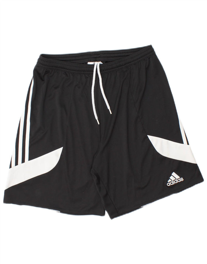 ADIDAS Short de Sport Climalite Homme Noir Moyen Polyester Colorblock