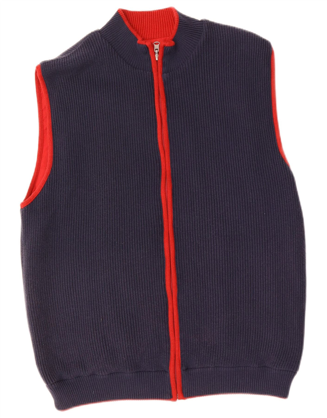 BOGGI Gilet Réversible Homme IT 52 XL Rouge Polyacrylique