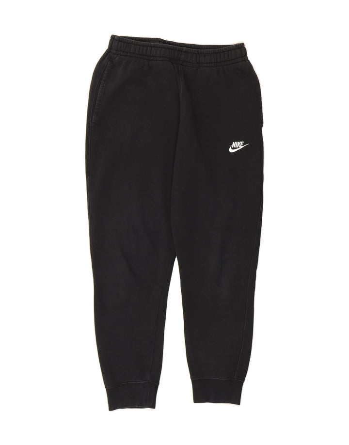 NIKE Mens Tracksuit Trousers Joggers Small  Black Cotton Vintage Nike and Second-Hand Nike from Messina Hembry 