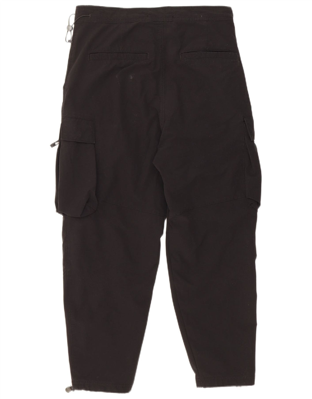 Zara Pantalon cargo court fuselé pour homme Medium W32 L24 Noir