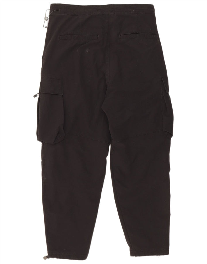 Zara Pantalon cargo court fuselé pour homme Medium W32 L24 Noir