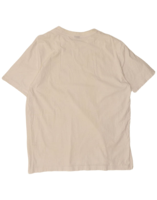 Hugo Boss Homme T-Shirt Top XL Blanc Coton