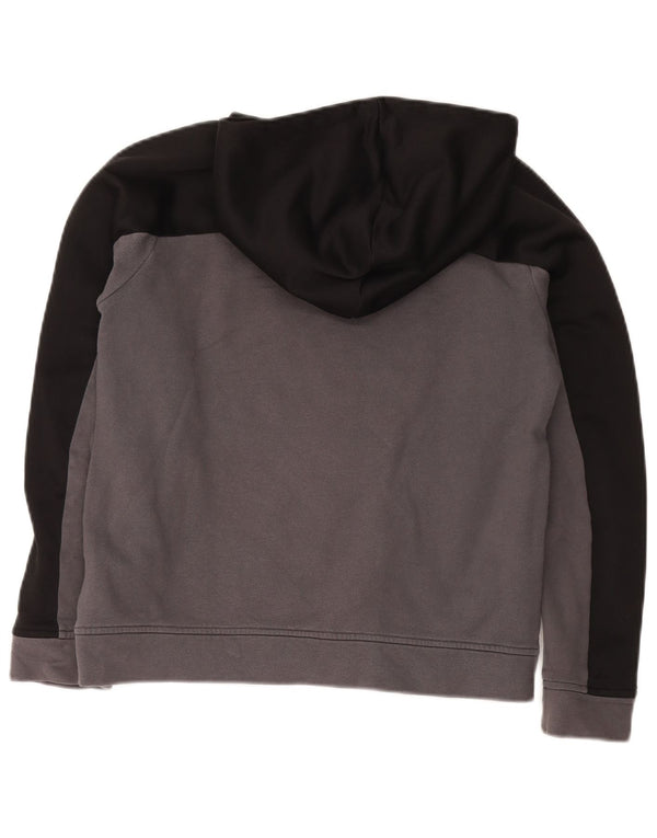 The North Face Pull à capuche graphique pour garçon 14-15 ans XL Gris Colorblock