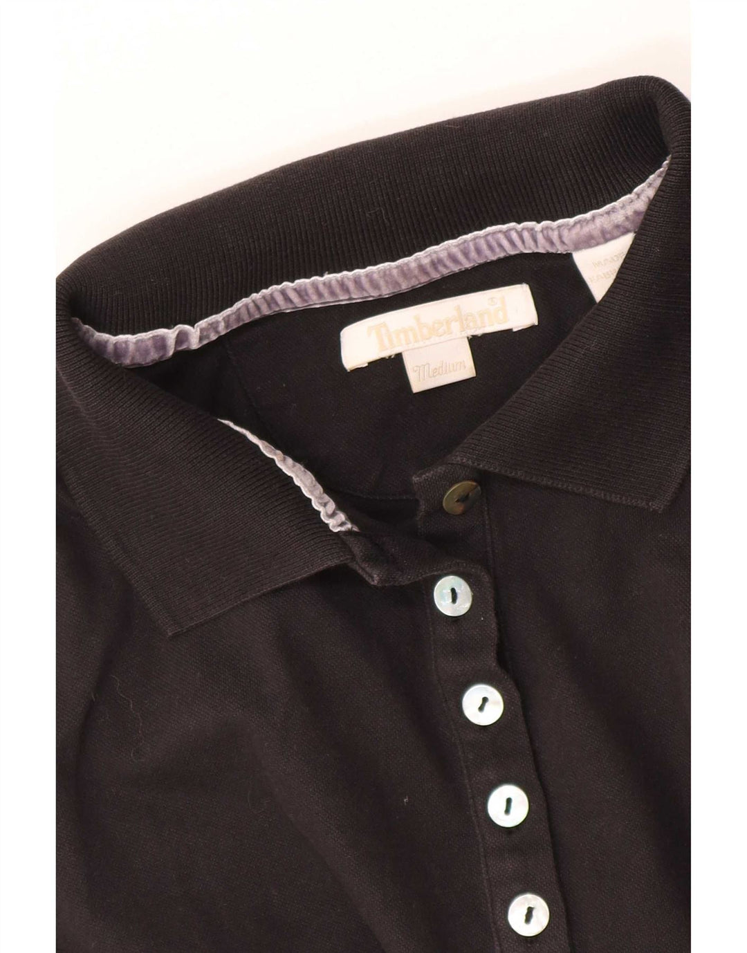 Timberland Polo Femme UK 12 Noir Moyen