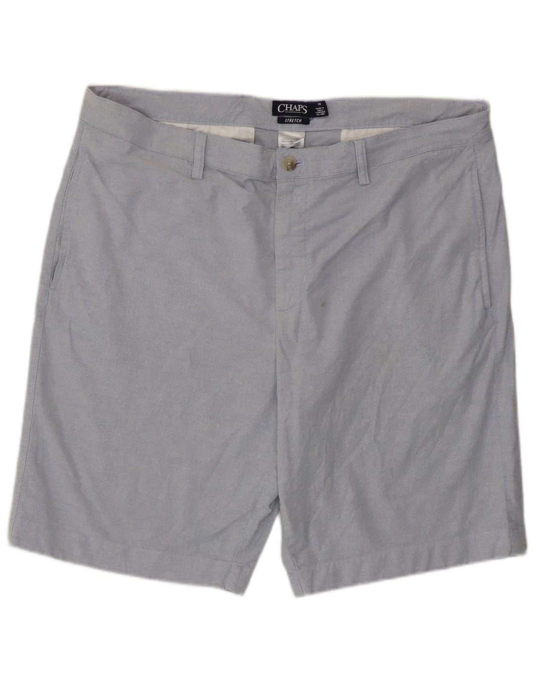 Chaps Short Chino Homme W38 XL Bleu Coton
