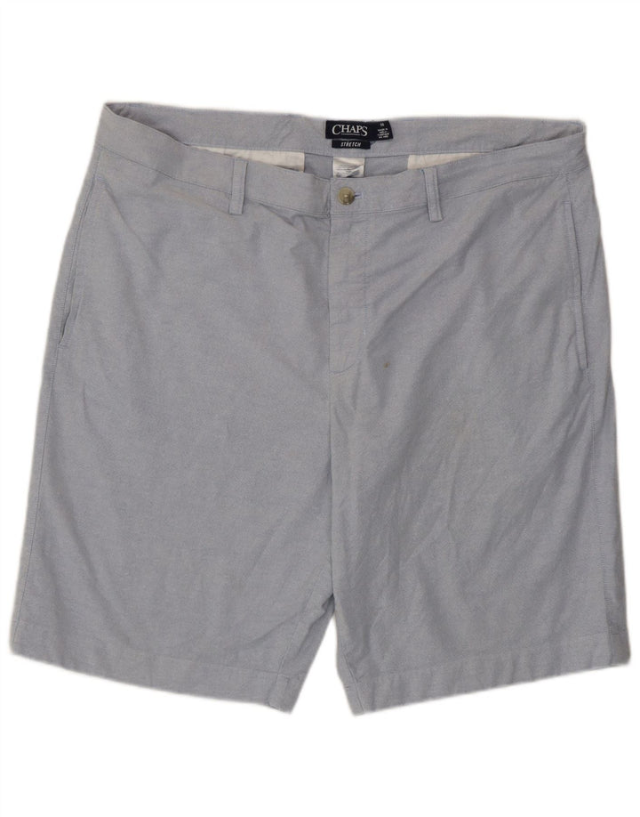 Chaps Short Chino Homme W38 XL Bleu Coton