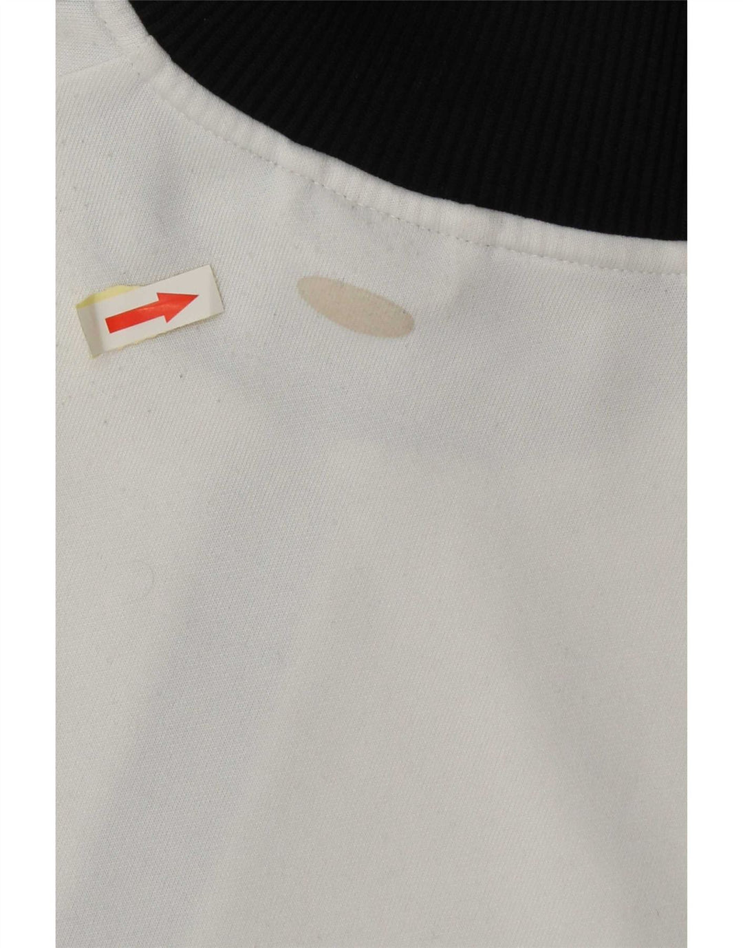 Adidas Veste de survêtement pour femme UK 18 XL Blanc Colorblock Polyester