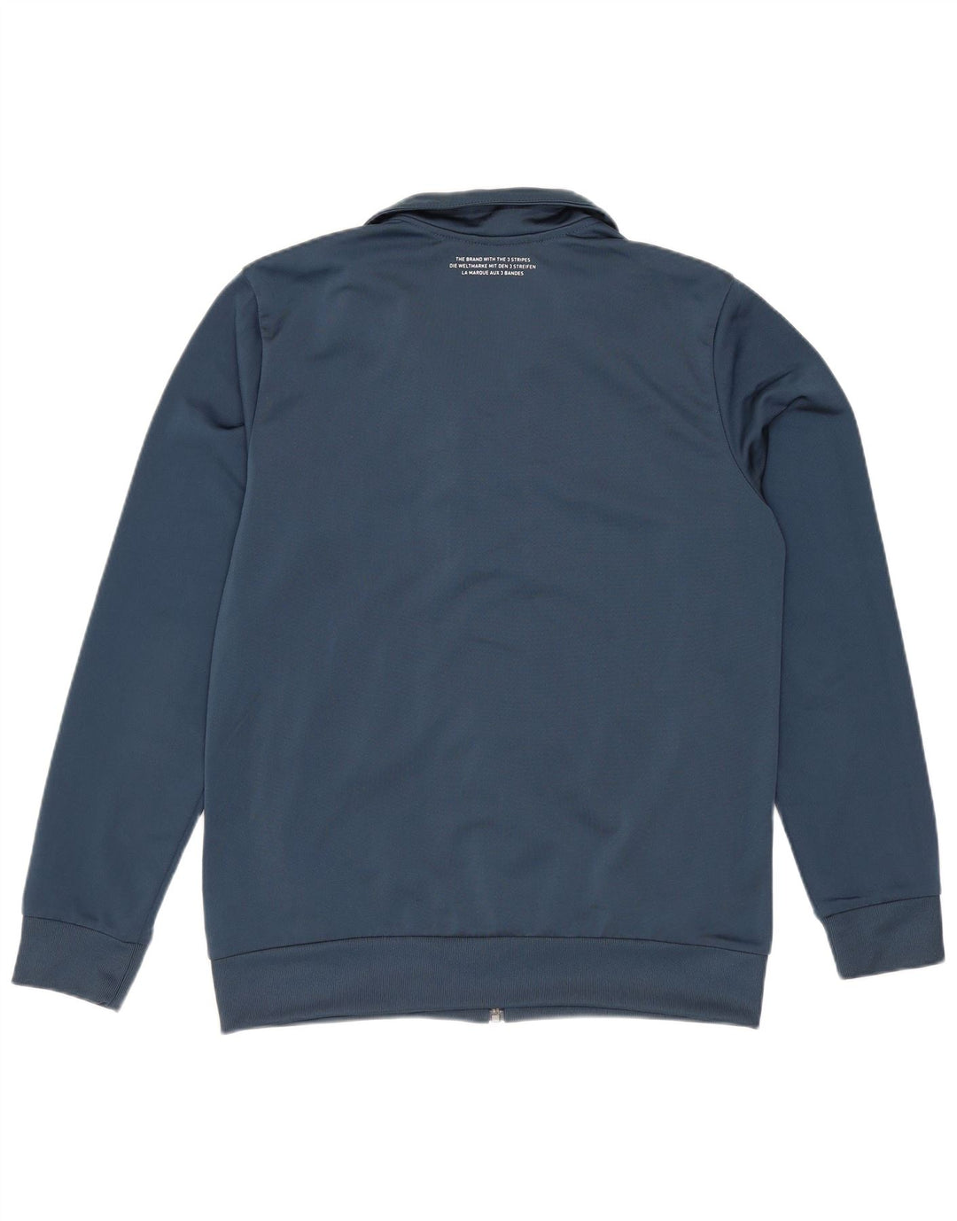 Adidas Veste de Survêtement Graphique Garçon 13-14 Ans Bleu Marine Polyester