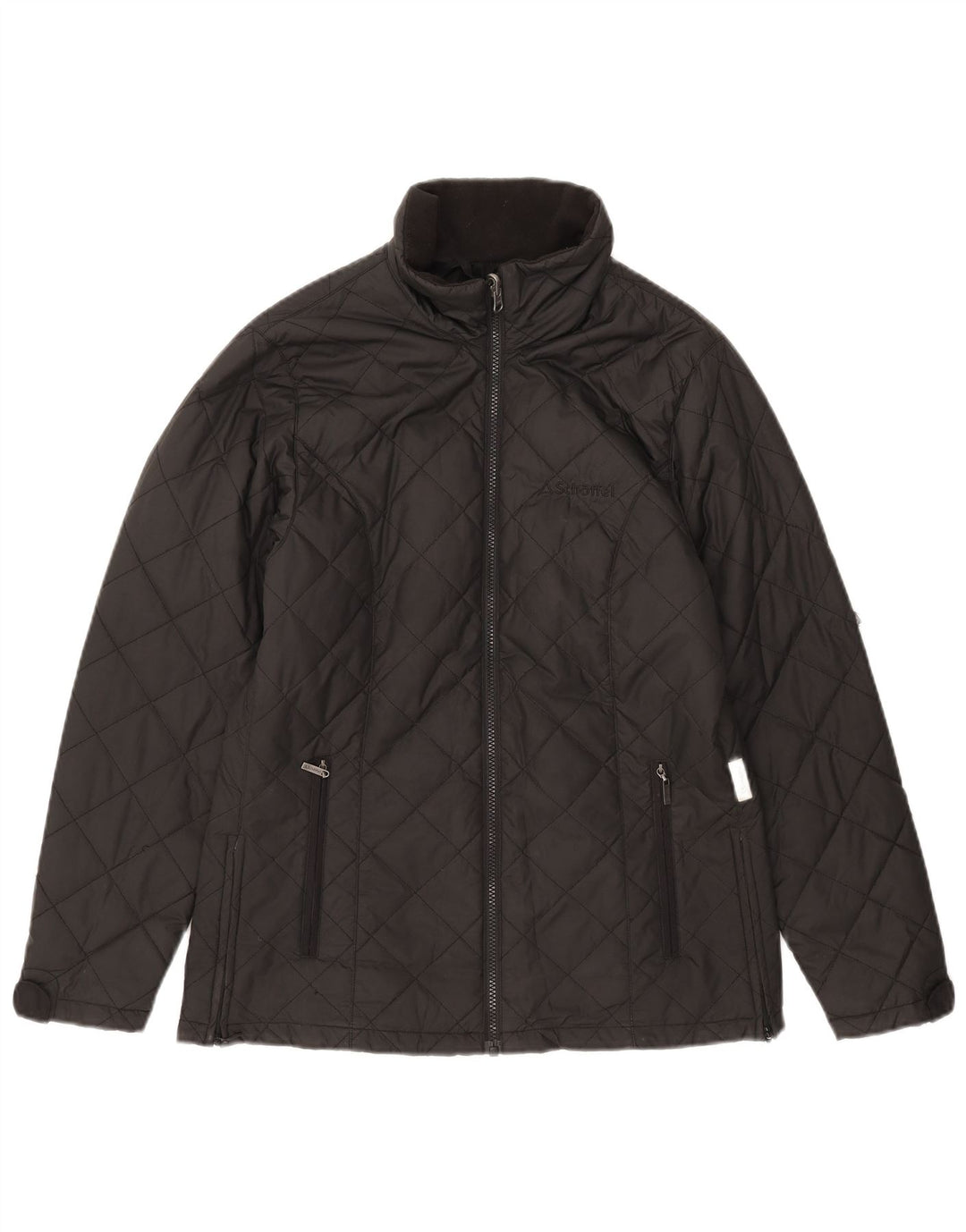 Schoffel Veste matelassée surdimensionnée pour femme UK 10 Small Noir Polyester
