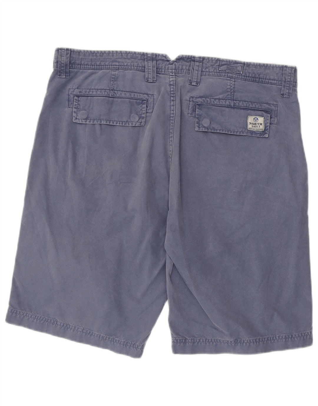 North Sails Short Chino Homme IT 52 XL W38 Bleu Coton