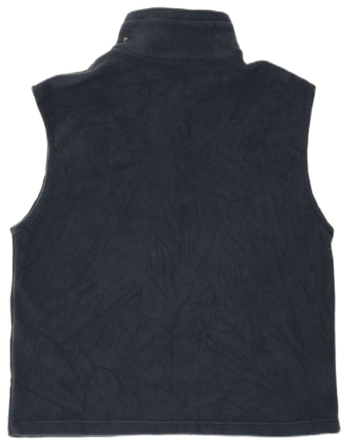 Columbia Gilet Polaire Homme UK 40 Large Bleu Marine Polyester