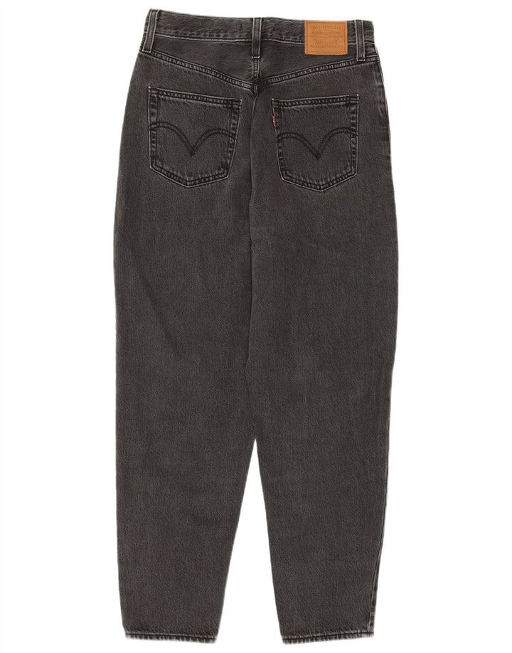LEVI'S Womens High Rise Loose Jeans W26 L27 Grey Cotton