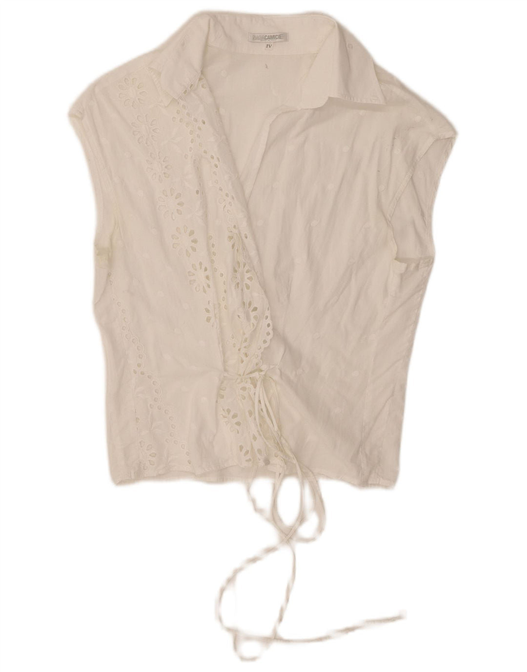 Naracamicie Chemisier sans manches pour femme UK 12 Blanc moyen