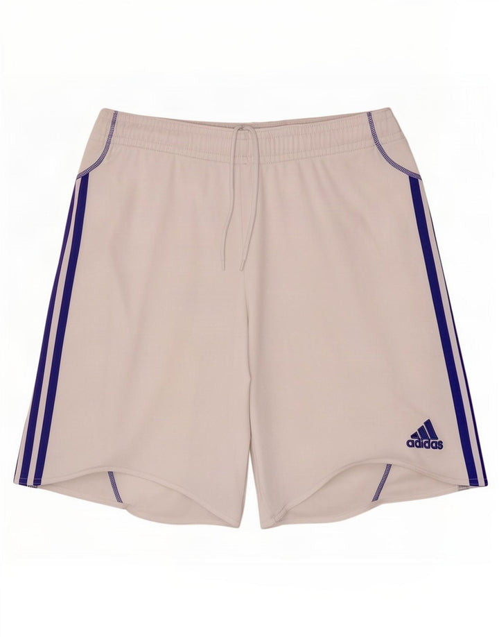 Adidas Short de Sport Clima 365 Homme Blanc Moyen Polyester