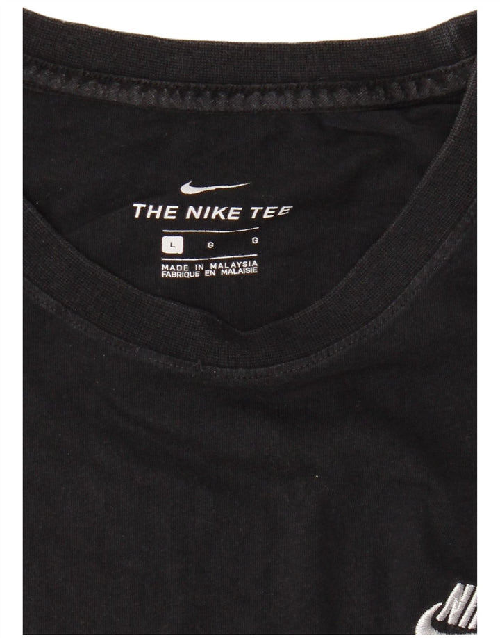 NIKE T-Shirt Homme Haut Large Noir