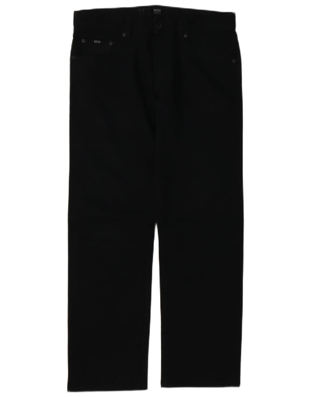 HUGO BOSS Jean droit W33 L29 Homme Noir Coton