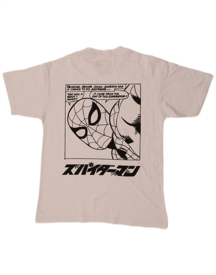 Pull & Bear T-Shirt Marvel Graphic Homme Blanc Moyen