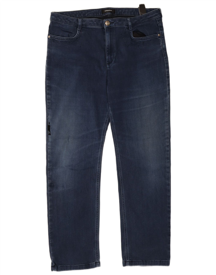 Jean fuselé vintage femme W36 L30 Bleu