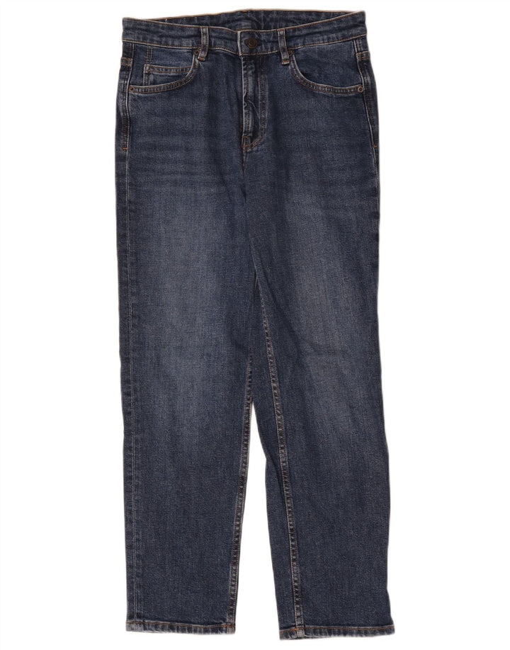 Massimo Dutti Jean droit femme W30 L27 bleu coton