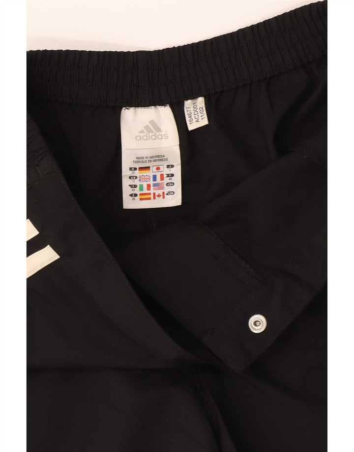 Adidas Climalite Short décontracté pour femme UK 12 Medium W28 Noir Polyester