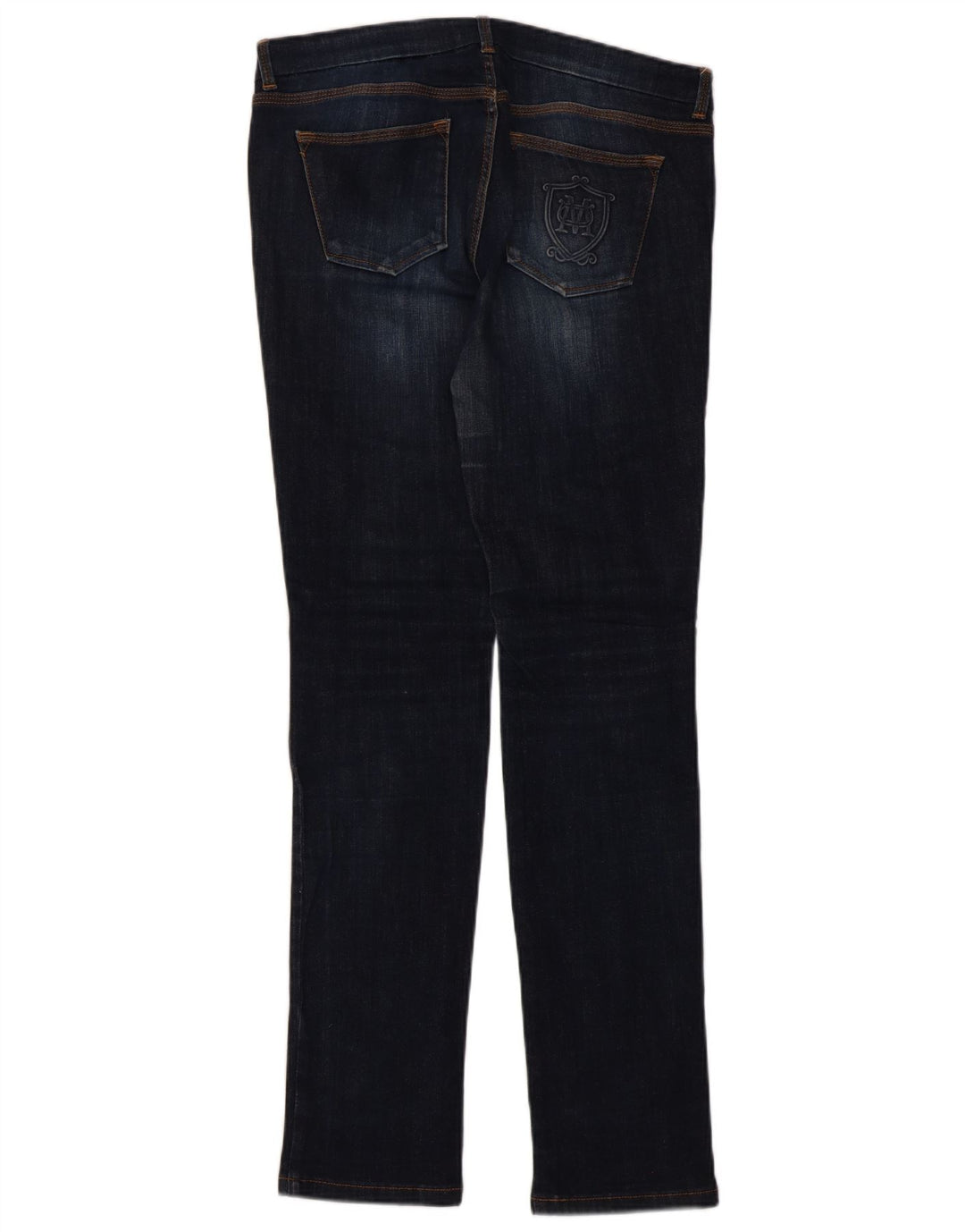Massimo Dutti Jean Slim Femme W30 L31 Bleu Marine