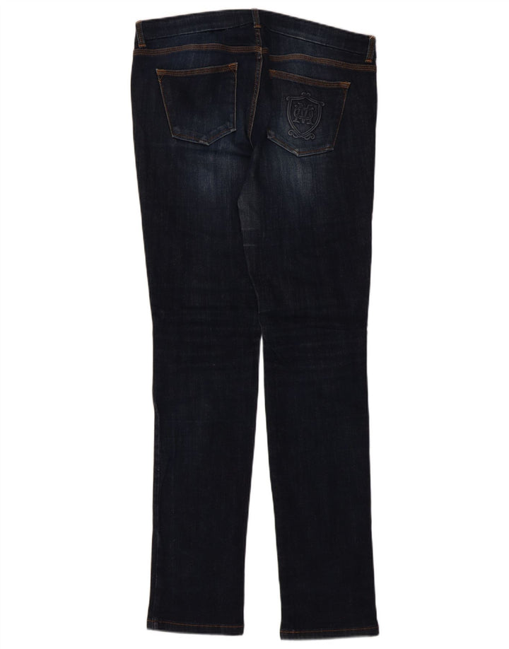 Massimo Dutti Jean Slim Femme W30 L31 Bleu Marine