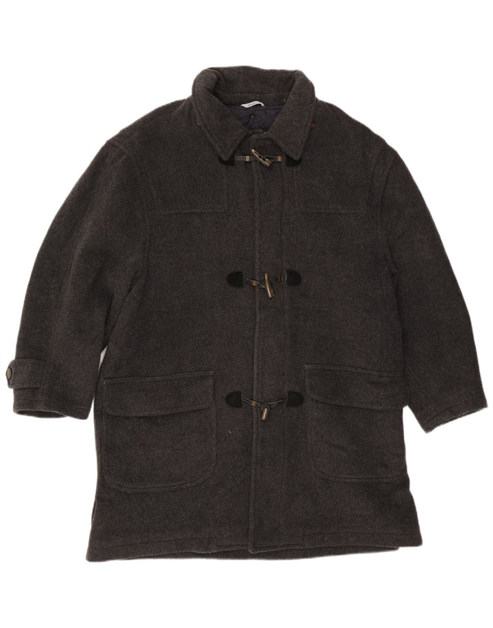 Wampum Duffle Coat Homme UK 40 Grand Gris