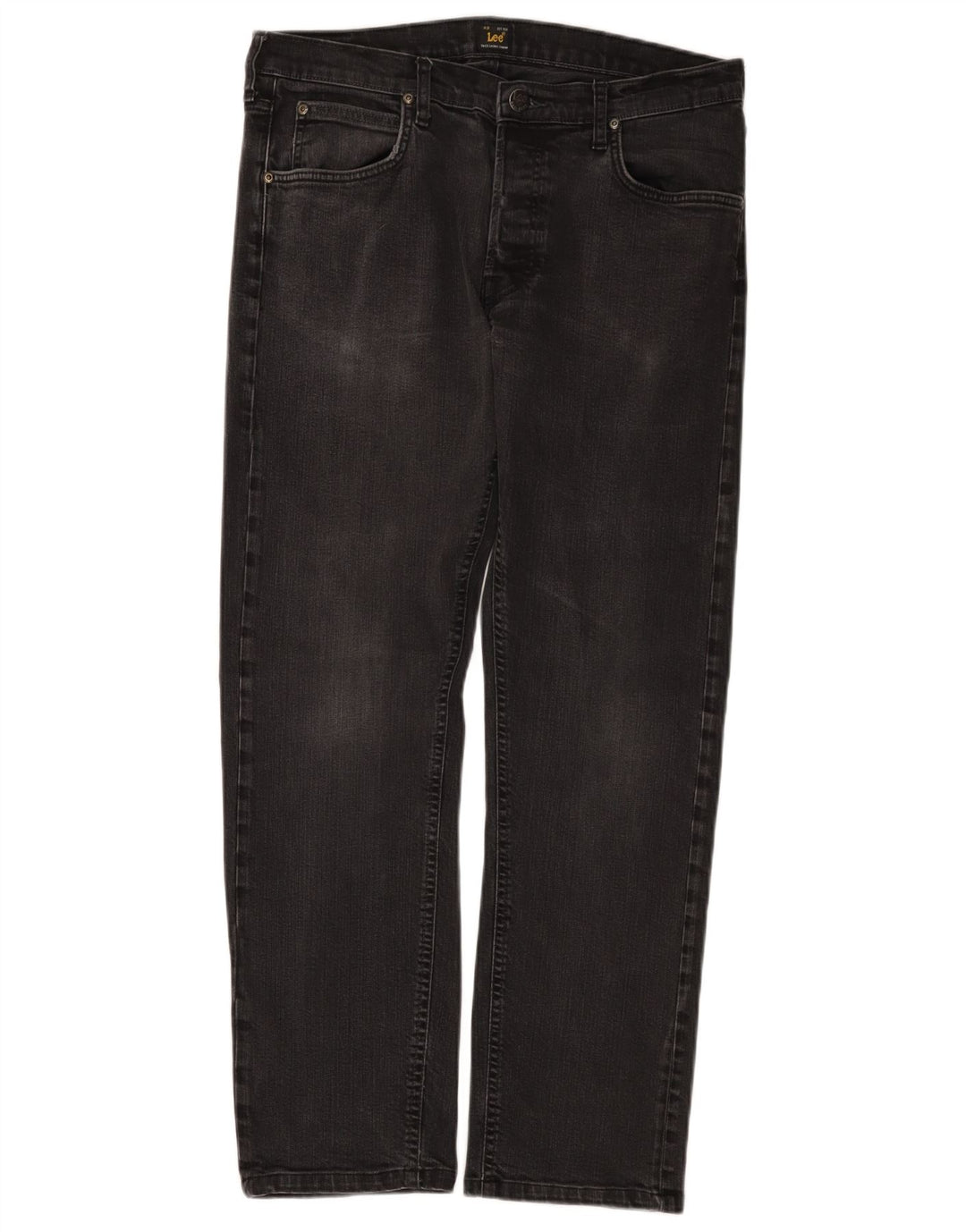 Lee Jean Droit Daren W33 L29 Homme Noir Coton