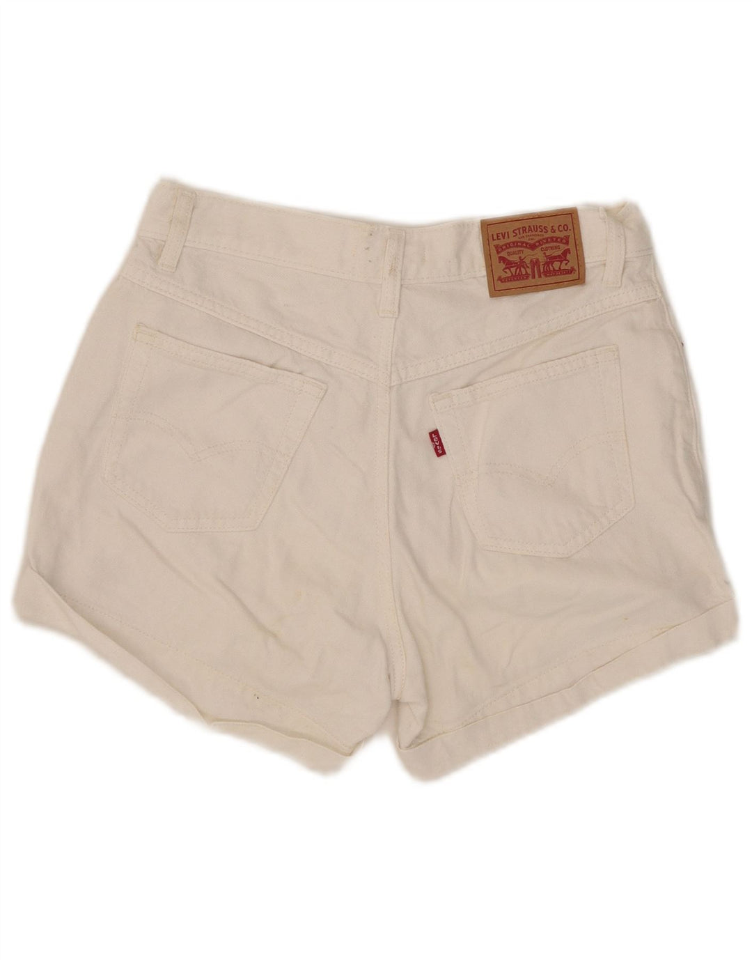 Levi's Short En Jean W27 Femme Petit Blanc