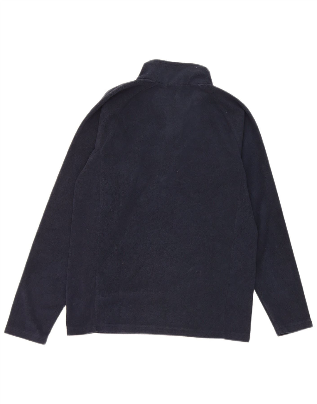 Kappa Pull Polaire Col Zippé Garçon 13-14 ans Bleu Marine Polyester