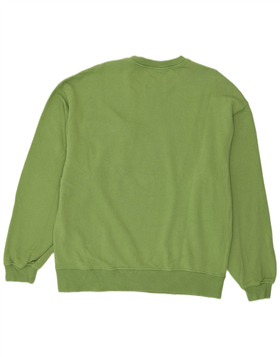 Zara Homme Sweatshirt Jumper XL Vert Coton
