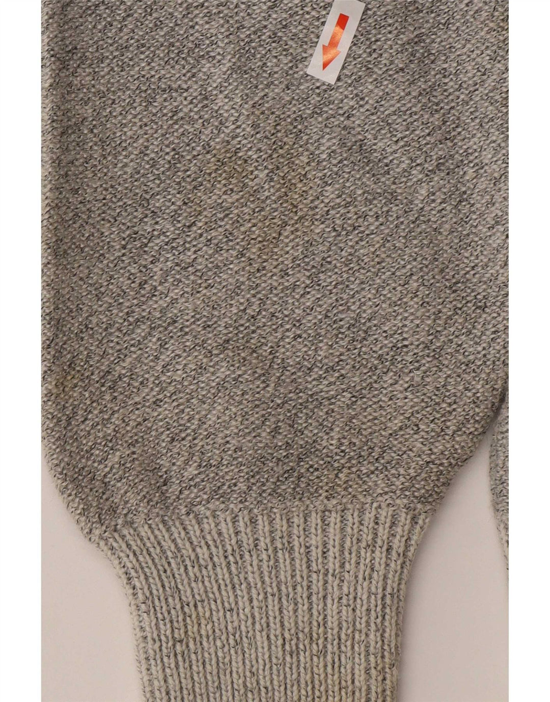 Marek Pull Col V Homme Gris Moyen Rayé