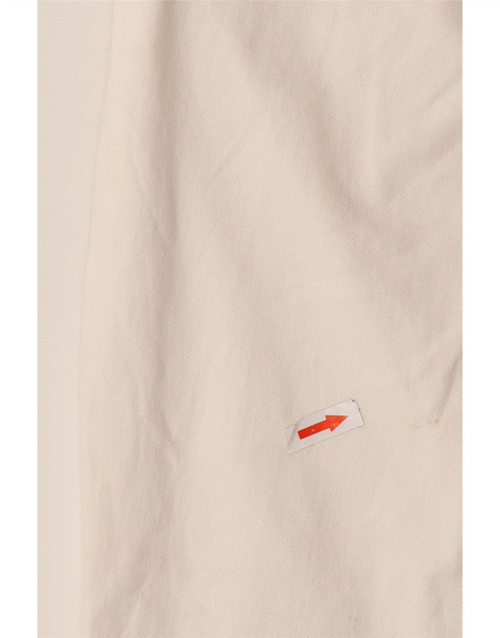 Zara Jean bootcut taille haute pour femme EU 38 Small W28 L25 Blanc