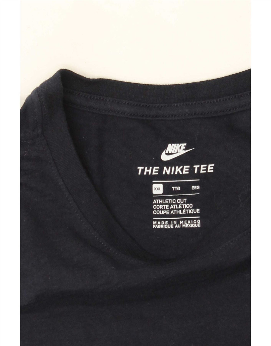 Nike T-shirt graphique coupe athlétique pour homme 2XL Bleu marine