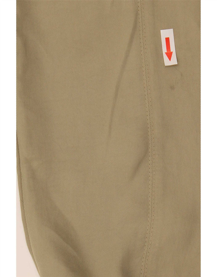 Zara Pantalon de jogging décontracté pour femme Medium W28 L26 Kaki Polyester